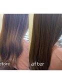 髪質改善カラー