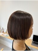 ショートボブ(髪質改善ストレート)