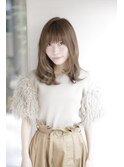 セクションカラー/グラデーションカラー/ペールベージュ/秋葉原