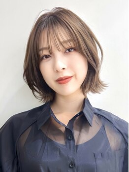 ラボヌール ヘアー エクラ(La Bonheur hair eclat)の写真/骨格補正カットで小顔に！ごまかしが利かないショートだからこそ磨き上げた技術が光る☆