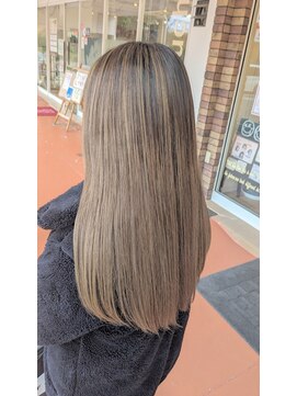 ヘアー ブランシェ 竹城台店(HAIR Branche) ハイライト×バレイヤージュ