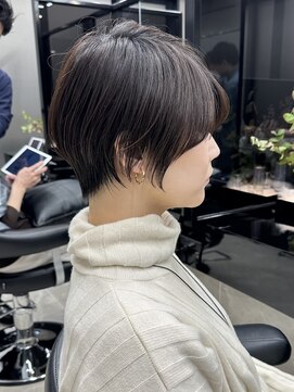 ハルキミナト ジャパン トウキョウ(HARUKI MINATO japan TOKYO) 20代30代40代50代/丸みショート/クビレ/前髪あり/表参道