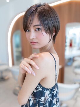 イオ 本厚木(io) 20代30代大人かわいい丸みショートナチュラルカラー小顔