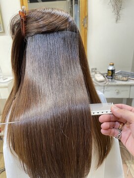 カシュカシュ(cache cache) 酸性ストレート　縮毛矯正　用賀