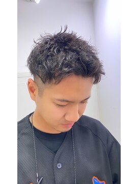 アッシュ 下北沢店(Ash) スパイキーショート×ツイストパーマ