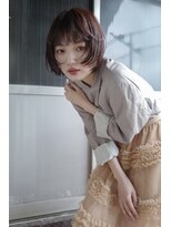 マウロア(MAULOA)&nbsp;【MAULOA】丸みボブ 顔まわりレイヤー カジュアルボブ