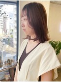 ボブ / レイヤー / ロブ / グレージュ 〔久屋大通/久屋/丸の内〕