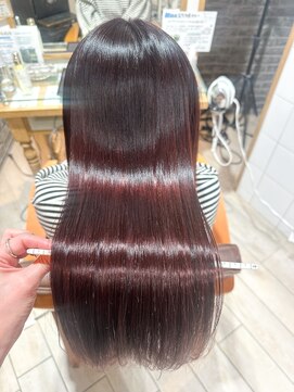 プラグ バイ ネオリーブ(plug by neolive) 前髪×髪質改善[髪質改善/縮毛矯正/韓国]K