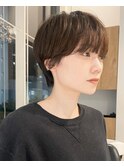 マッシュショートパーマ