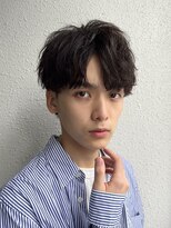 サイドパート/ツーブロック/無造作