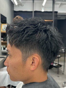 オーバル ジングウマエ(OVARL jingumae) ショート×ピンパーマ