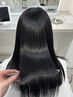 【癖やうねり解決】美髪ストレート＋髪質改善トリートメント（髪質改善）