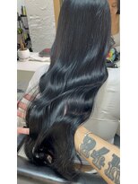 ブレンド 渋谷(BLend) 縮毛矯正.レイヤーカット.ブルーブラック.髪質改善. 黒髪