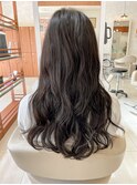 コテ巻き風デジタルレディースパーマ