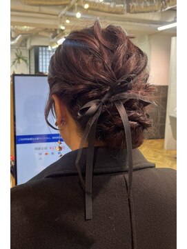 ガーデン 銀座(GARDEN) ヘアセット/お呼ばれヘア/結婚式/参列/編み下ろし/編み込み