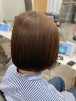 アコロン 武蔵小杉(acoron.)&nbsp;艶感際立つ＊シルエット美人ストレートボブ　武蔵小杉