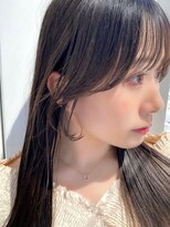 メラク(Merak) 大人可愛い黒髪レイヤー×小顔見えロング【20～40代】