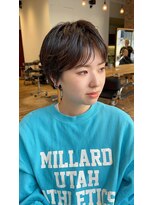 ホヌン 茅ヶ崎(Honnun) お洒落ニュアンスショート/茅ヶ崎