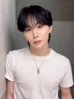 アルバム 渋谷パルコ(ALBUM)&nbsp;ブルーブラックフェザーパーマサーフカール_F30893