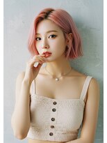 ネオリーブアイム 横浜西口店(Neolive aim)&nbsp;ワンカールボブルフ小顔くすみベージュレイヤー韓国sk4