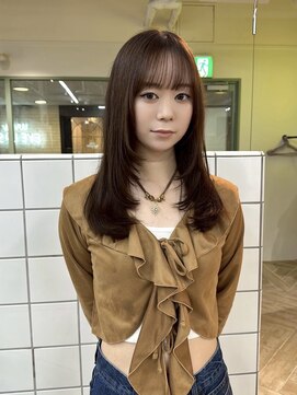 ラヴィズム(LUVISM) 顔周りレイヤー/ダブルカラー/髪質改善/ケアブリーチ万代新潟駅