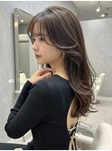 下総中山/前髪カット/顔周り/ボブ/髪質改善/韓国/ハイライト