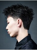 フェザーショート ダウンパーマ アクティブショート