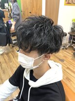 ヘアスタジオ ロメオ(hair studio Romeo)&nbsp;波巻きスパイラルマッシュツイスパ