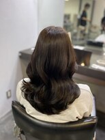 エクファ ヘア シェリル 草津 南草津店(ex-fa hair cherir)&nbsp;着物ヘア/大人ガーリー/ダークアッシュ/似合わせカット/南草津