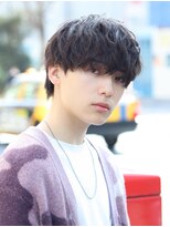 men's salon es. 新宿 メンズカット/メンズパーマ/メンズヘア【メンズサロン エス】&nbsp;ニュアンスパーマ/波巻きツイストスパイラル[新宿/メンズ/men's]