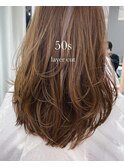 韓国風レイヤーカット×メルティカラーで叶えるモテ髪
