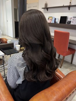クリーク ノイズ ヘア 大手町店(CLIQUE noise hair)の写真/赤みの無いグレージュやブラウン系のカラーでこだわりの美艶髪に♪