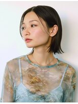 リエル(LIERU) 色気のあるぷつっとミニボブ