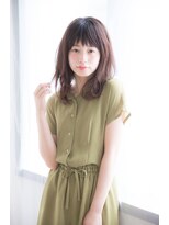 【aRietta　銀座】ハニーヘア小顔カットで大人ロブ☆