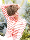 【hair make Marge】コケティッシュショートボブ