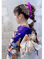 アムールマヤ&nbsp;着物アレンジヘアセット