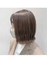 ぷつんとカット☆外ハネスタイル