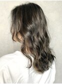ベース暗め大人ハイライト