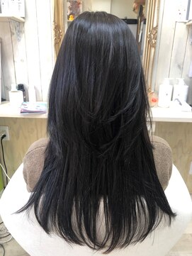ヘアー クチュリエ ビーホワイト(hair couturier B:white) highウルフレイヤー