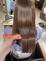 ネイヴィル オモテサンドウ(navile omotesando) サラツヤ髪♪髪質改善酸性ストレート