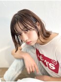 カジュアルな雰囲気にハマる『外ハネボブ』【イメチェン】