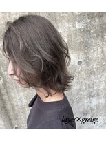 アンルーク ヘア(+1 unluke hair) [+1unluke]2024-SS/layer×greige