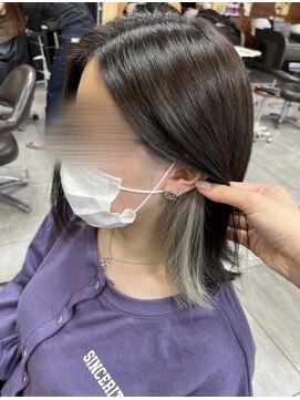 ブレス 小阪店(brace) ☆切りっぱなし×インナーカラー☆