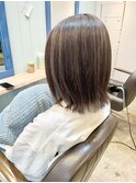グレージュハイライト