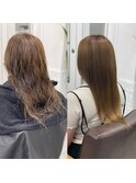 髪質改善ストレート