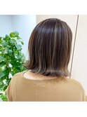 外ハネボブハイライト