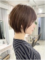 ロンド アンブル 四条烏丸(Lond ambre)&nbsp;【Lond ambre】川村利幸/オシャレショート/グレージュカラー