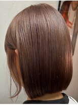 ノクターン 池袋(NOCTURNE)&nbsp;大人ショートボブ×ピンクベージュ