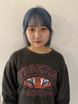 シキ(SHIKI) ボブ×ブルー