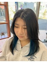 クリュウゲート 吉祥寺店(KURYU GATE) エアリーロング/セミディ/インナーカラー/姫カット